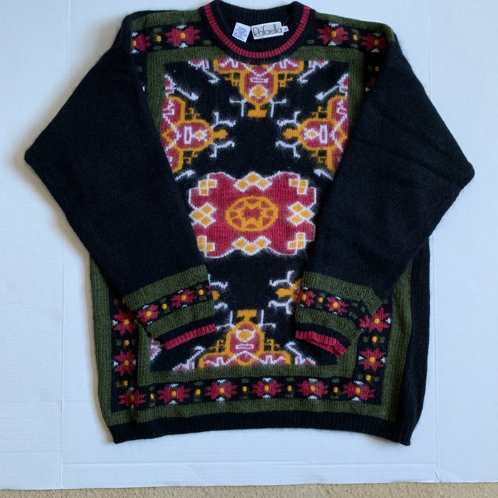 Vintage women sweater sz L